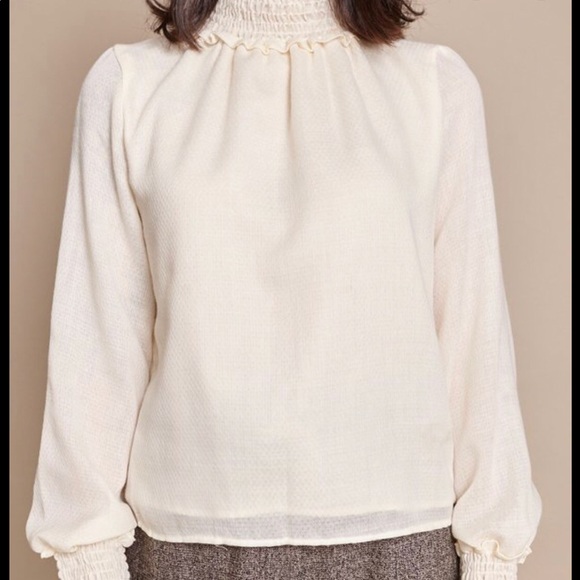 Warm nyc brand daisy blouse size 2 - Picture 7 of 7